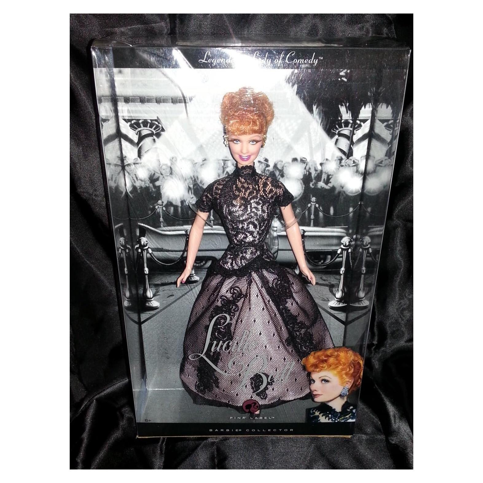 Muñeca Lucille Ball de Mattel 2008 en Vestido Negro