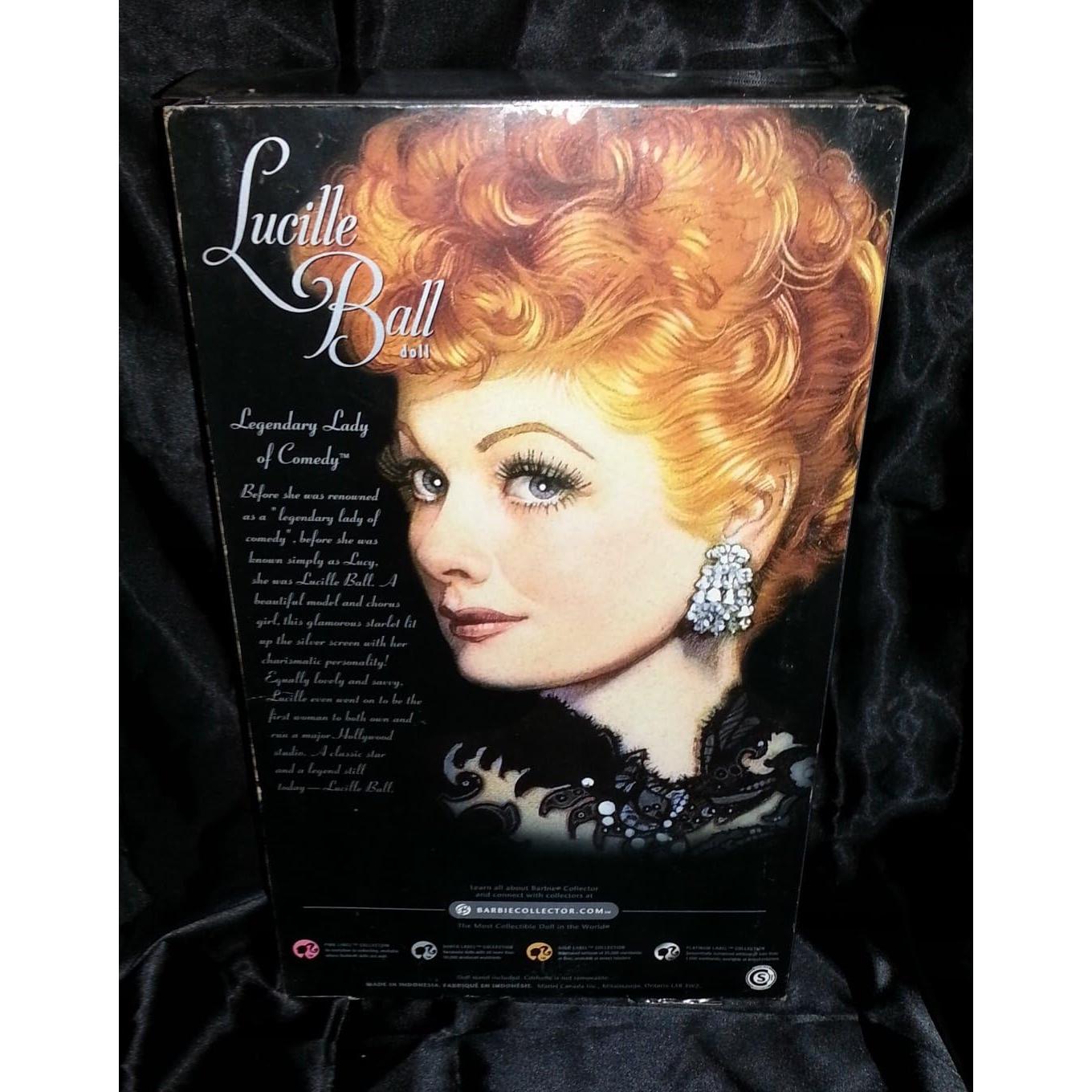 Muñeca Lucille Ball de Mattel 2008 en Vestido Negro