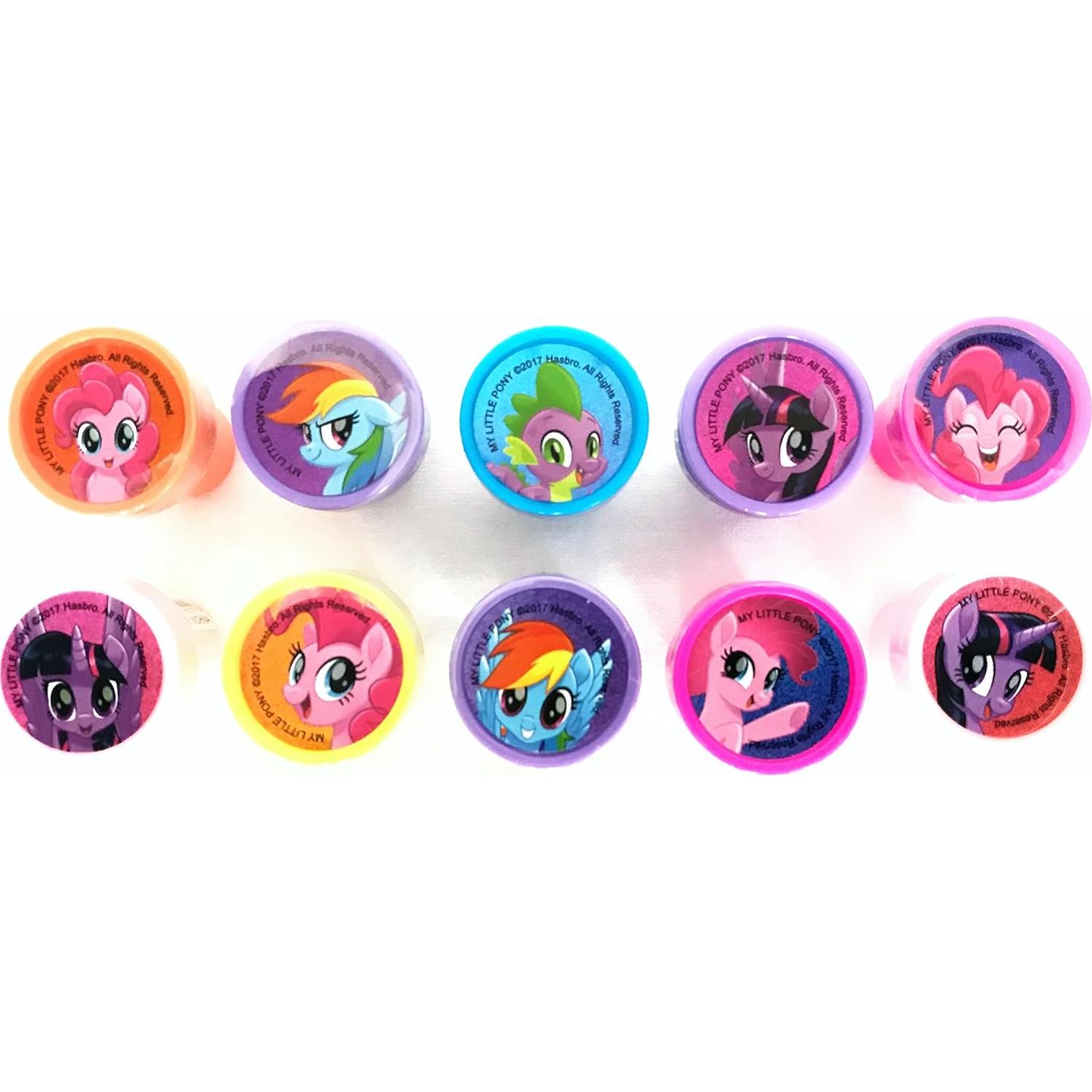 Set de 10 Sellos Autoinking My Little Pony para Lápiz