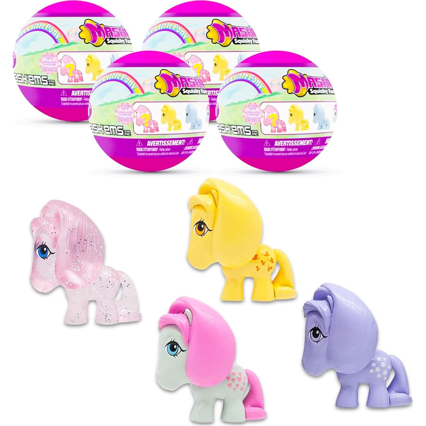 Set de 4 Fashems Aplastables Mi Pequeño Pony - Serie 1