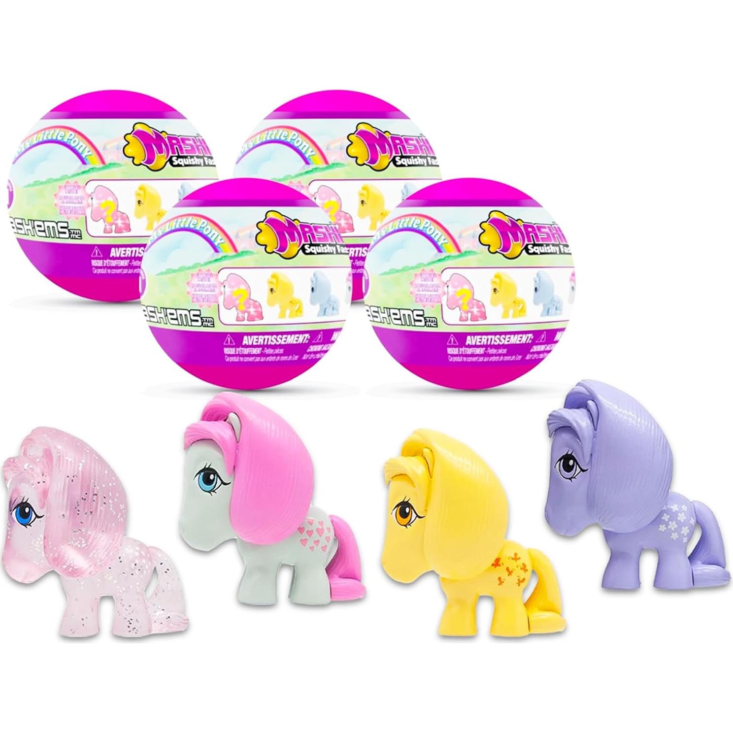 Set de 4 Fashems Aplastables Mi Pequeño Pony - Serie 1