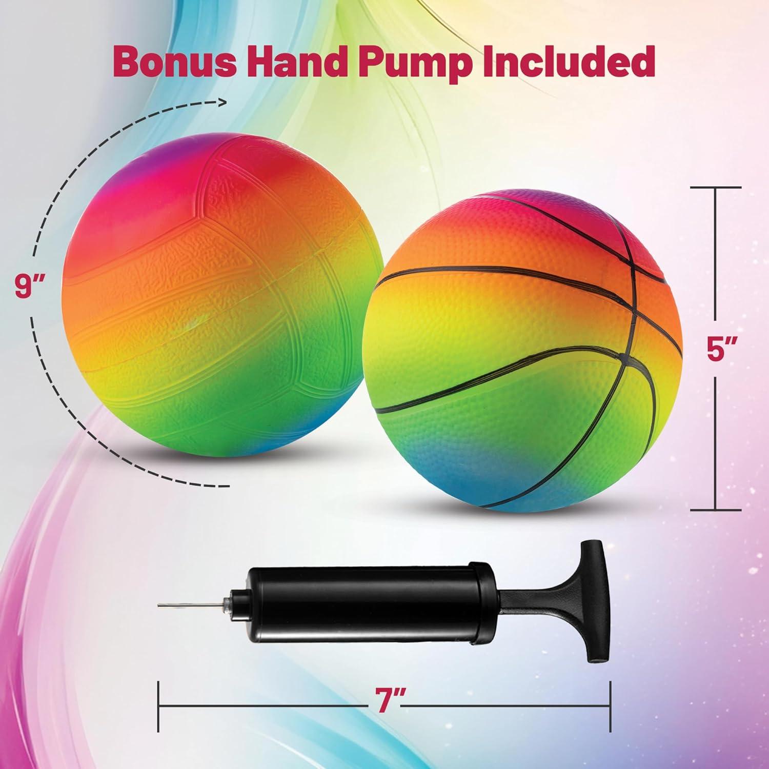 Pelotas Inflables Bedwina - 4 Piezas para Niños