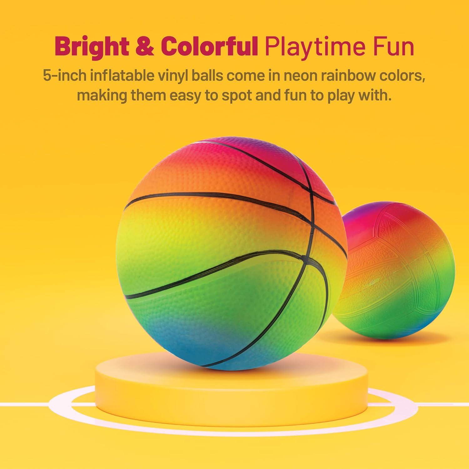 Pelotas Inflables Bedwina - 4 Piezas para Niños