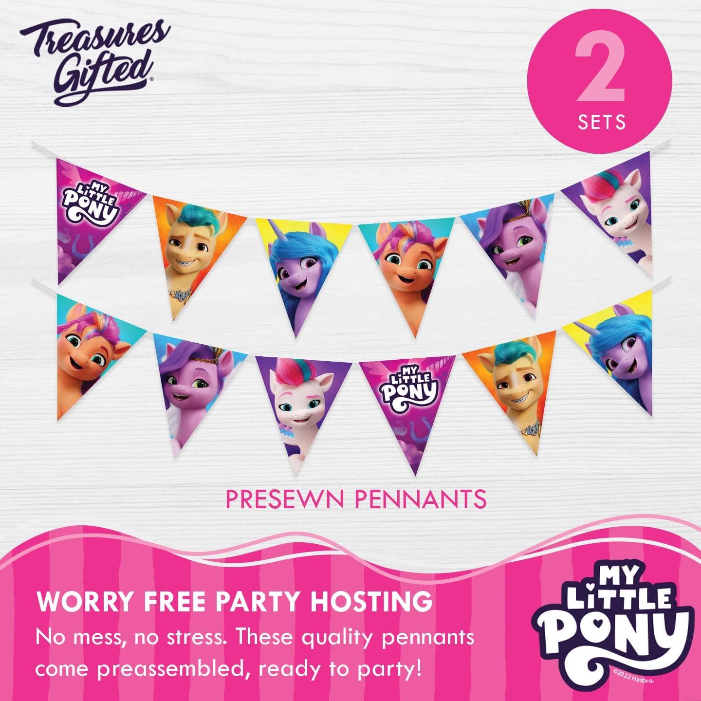 Conjunto de Banderas de Cumpleaños My Little Pony - Treasures Gifted