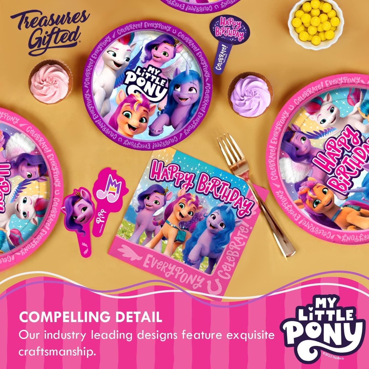 Conjunto de Banderas de Cumpleaños My Little Pony - Treasures Gifted