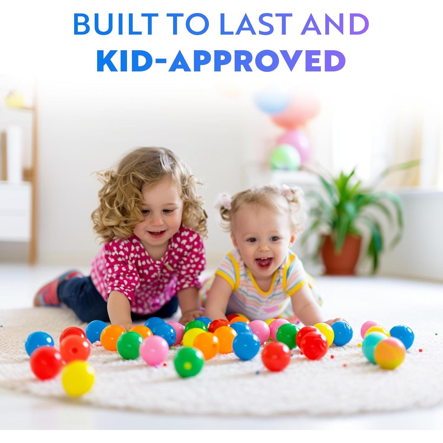 Bolas de Plástico Suave Playz 50 Unidades 8 Colores Vibrantes