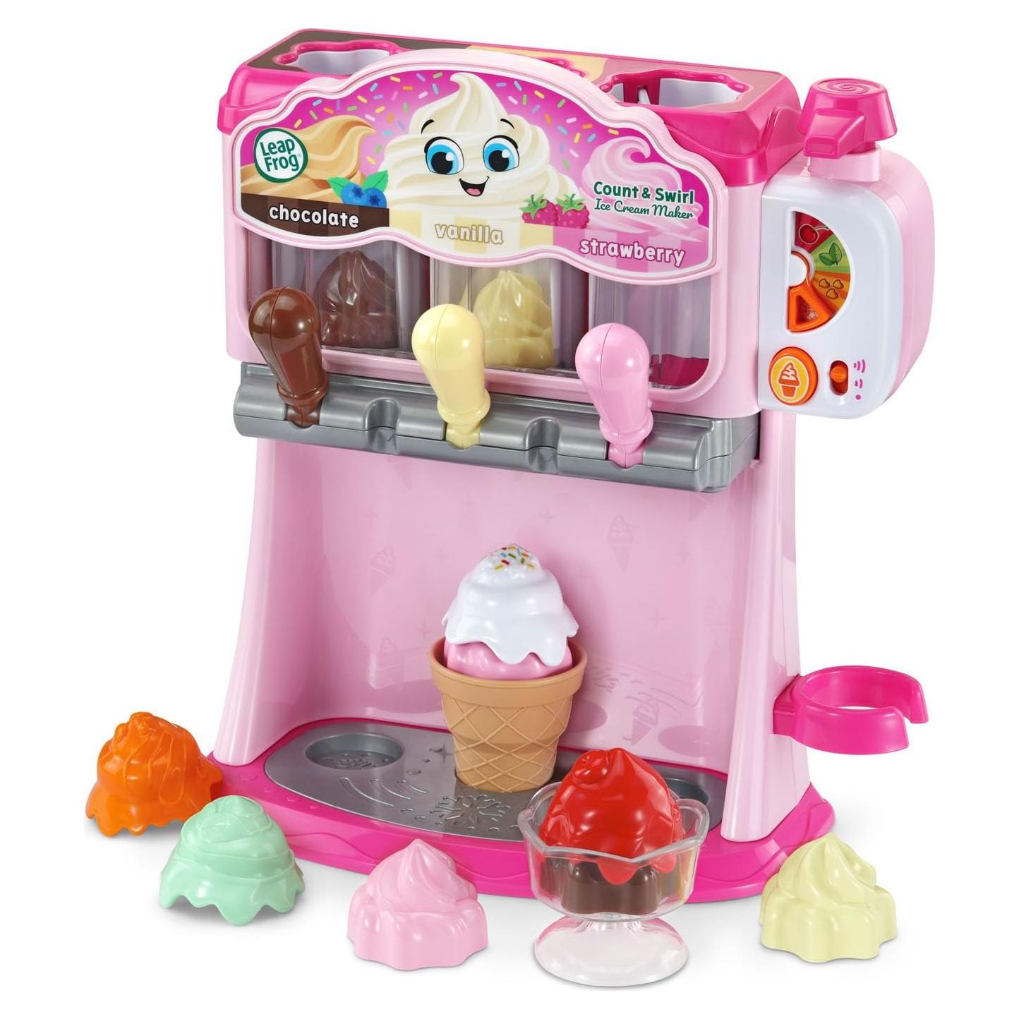 Juego de Fabricación de Helados LeapFrog Rosa para Niños 2+
