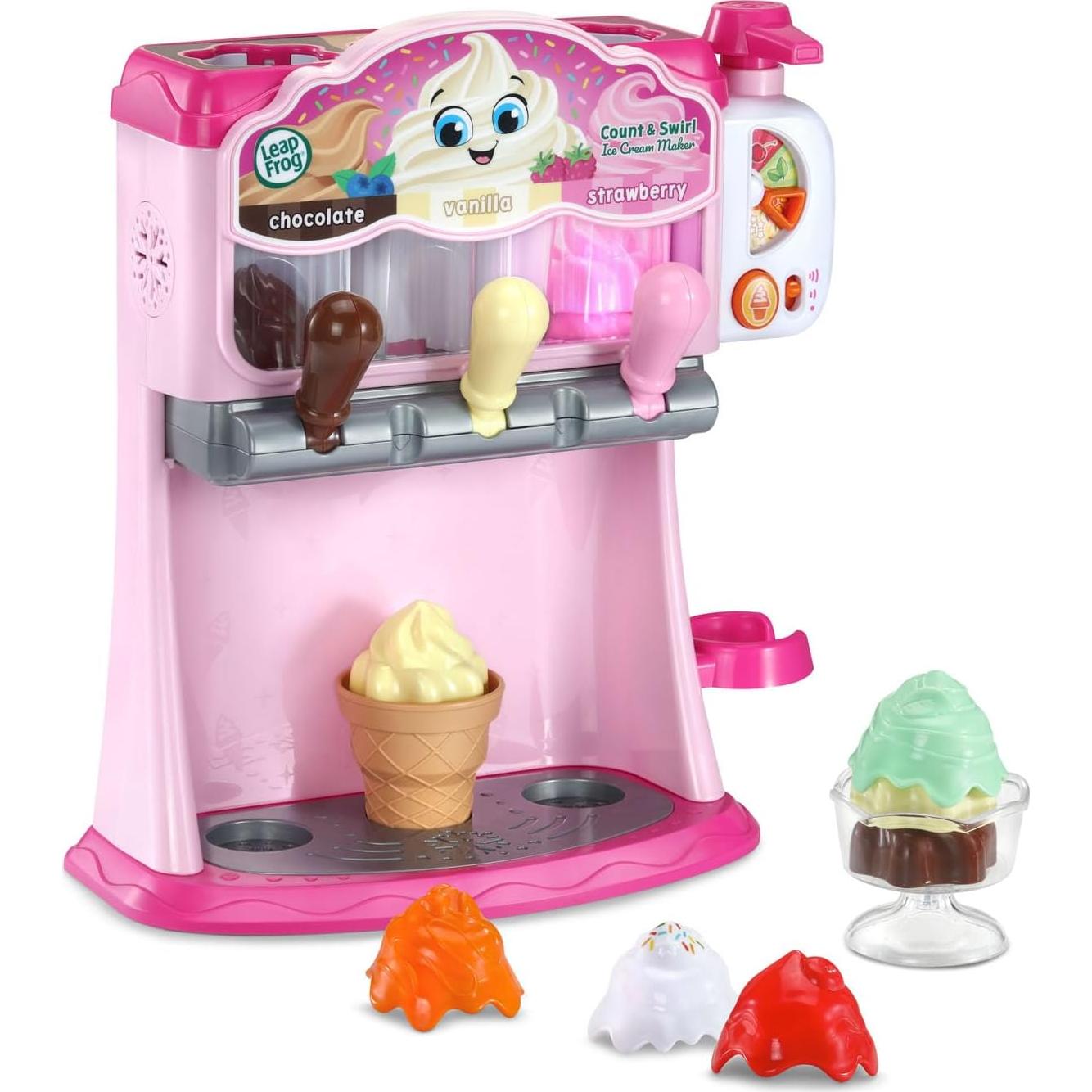 Juego de Fabricación de Helados LeapFrog Rosa para Niños 2+
