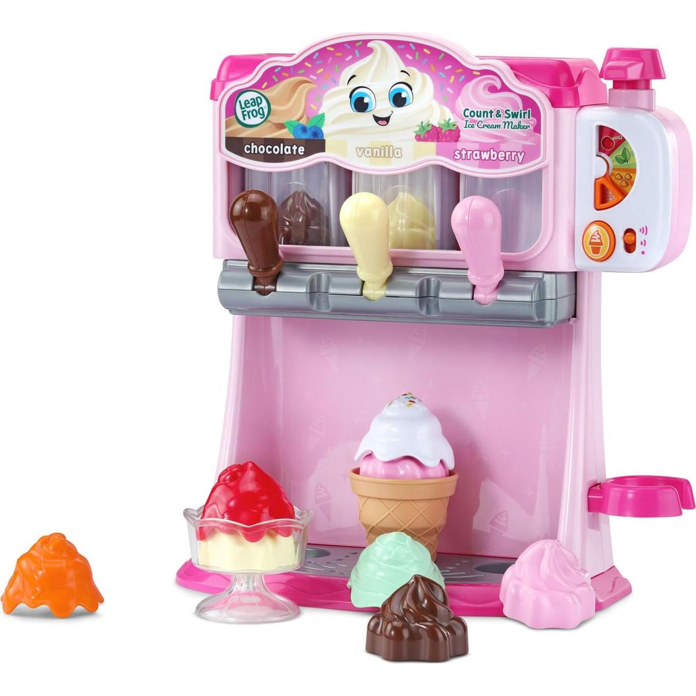 Juego de Fabricación de Helados LeapFrog Rosa para Niños 2+