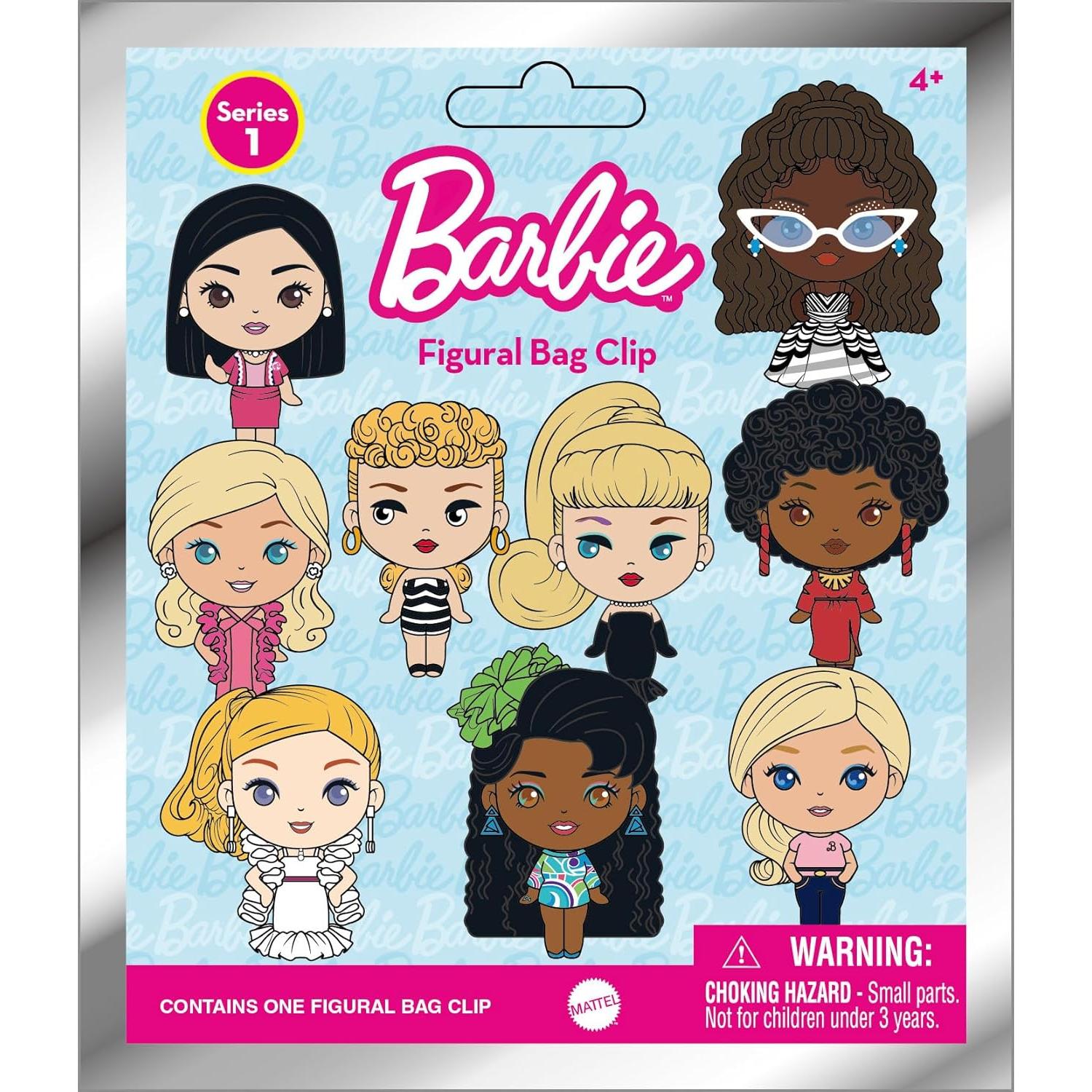 Clip de Bolsa de Espuma 3D Barbie - Serie 1 - 1 Pieza