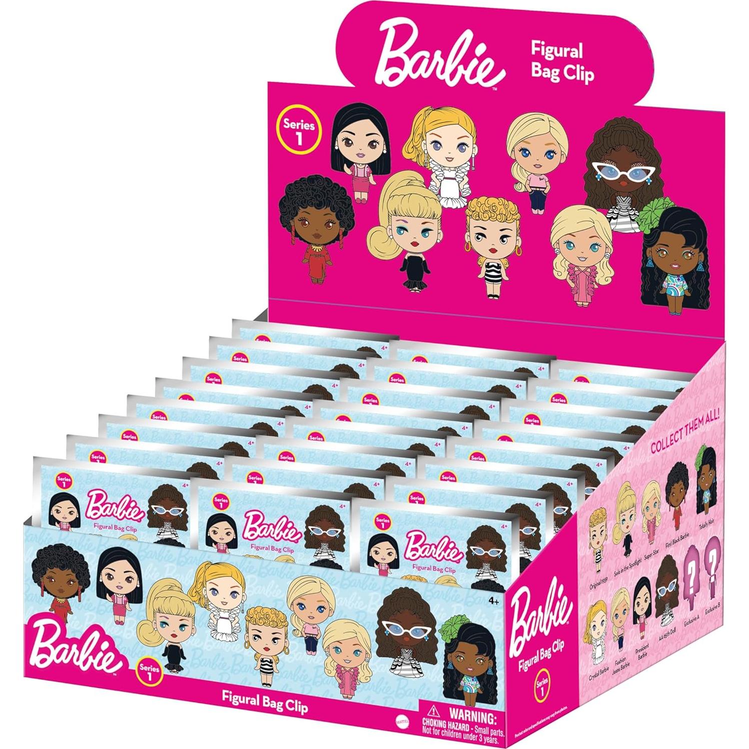 Clip de Bolsa de Espuma 3D Barbie - Serie 1 - 1 Pieza