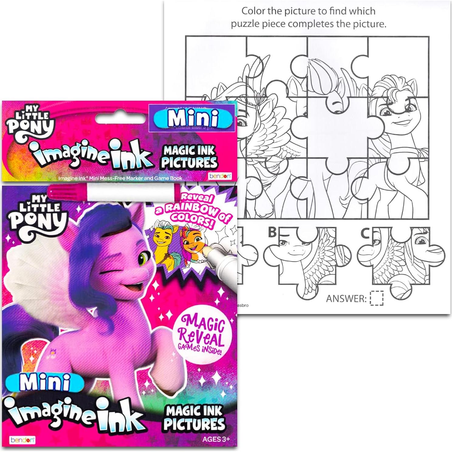 Conjunto de Libros para Colorear My Little Pony - 2 Piezas