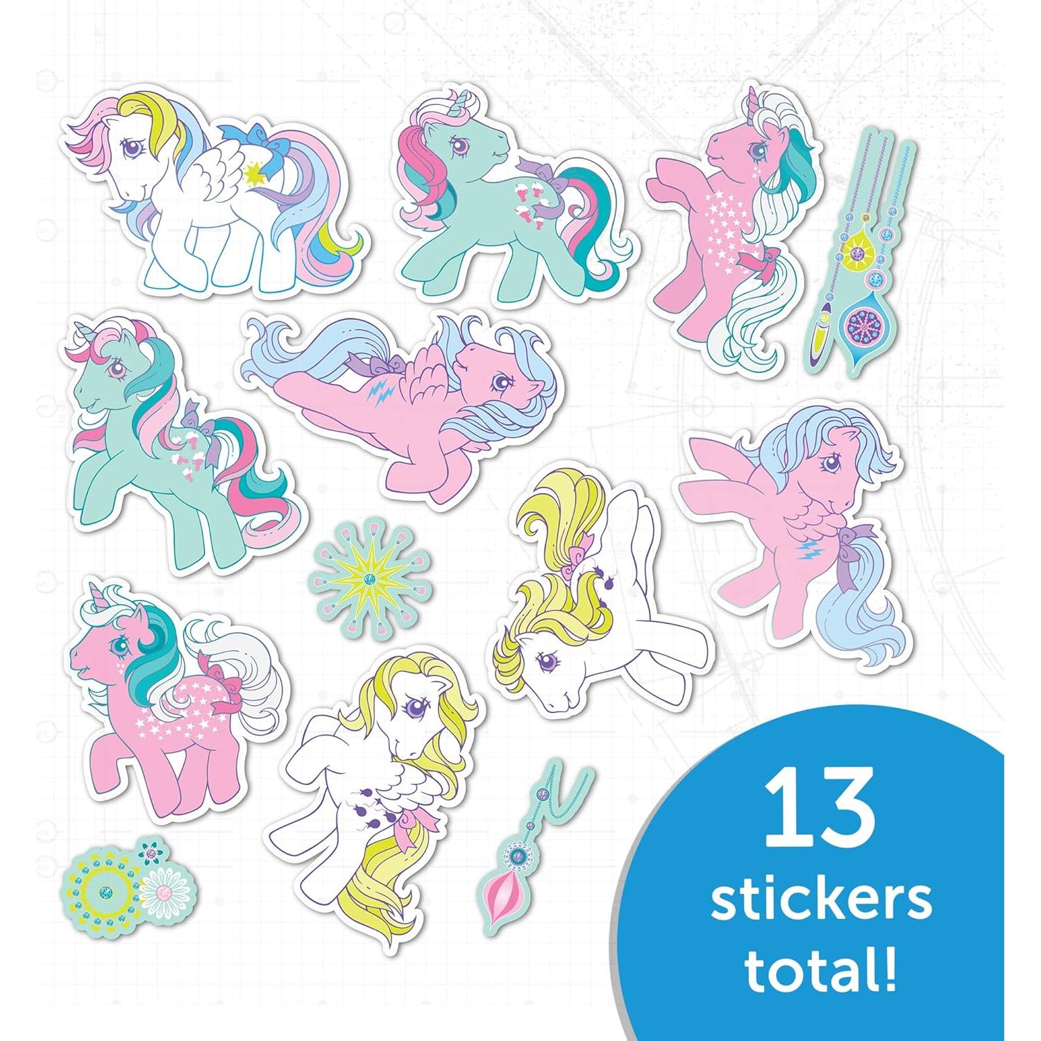 Calcomanías Mi Pequeño Pony Desierto Cactus - 13 Piezas Vinilo