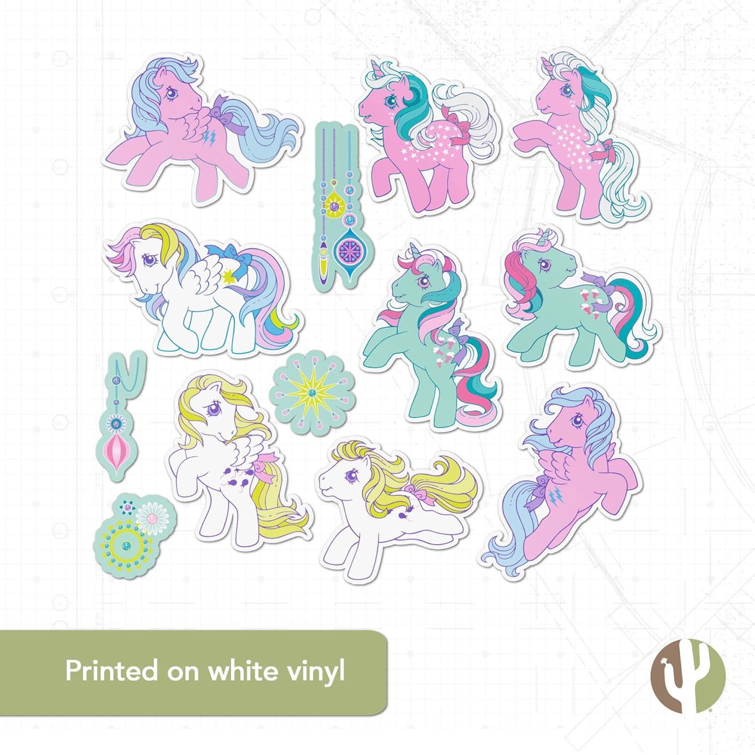 Calcomanías Mi Pequeño Pony Desierto Cactus - 13 Piezas Vinilo