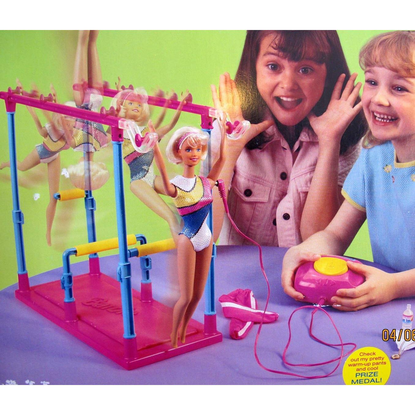 Muñeca Barbie Super Gimnasta Control Remoto Mattel 1999