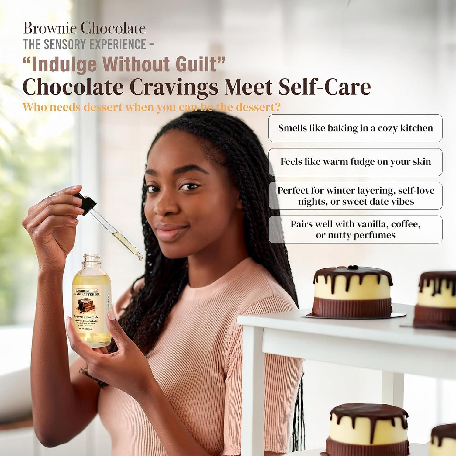 Aceite Corporal Hidratante Soothing House 118 ml Chocolate Brownie