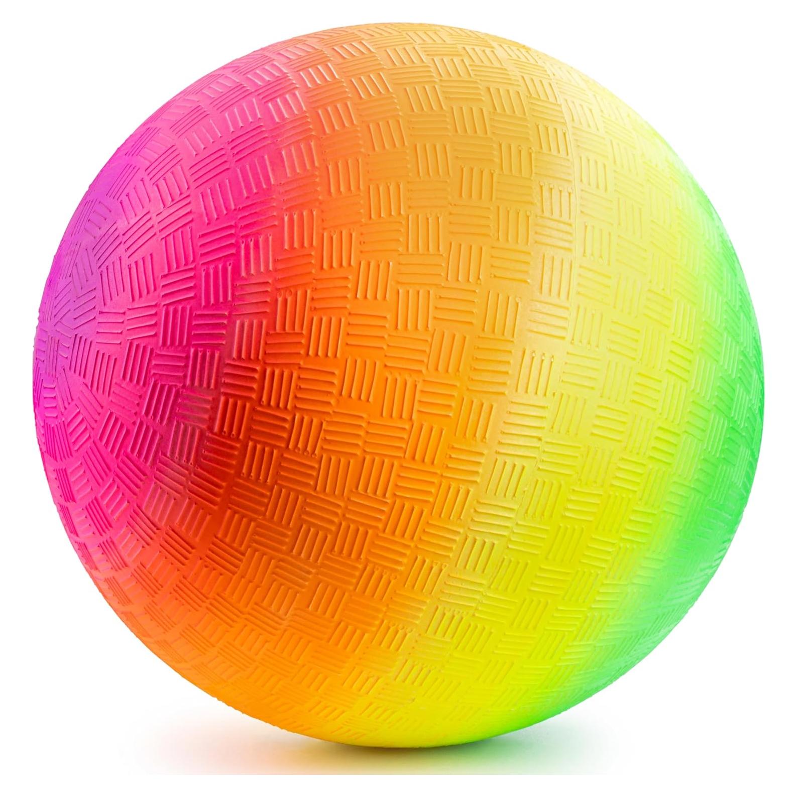 Pelota de Patio Arcoíris Bedwina 21.5 cm Inflable