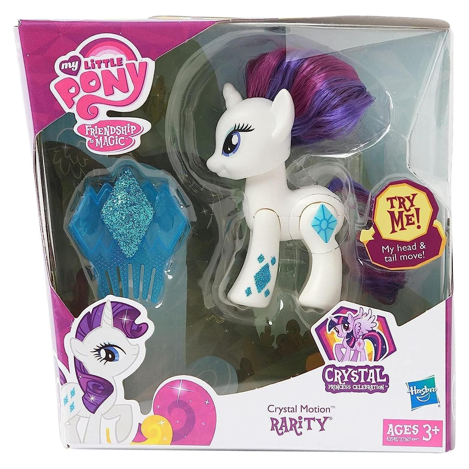 Muñeca Rarity My Little Pony con Movimiento y Peine