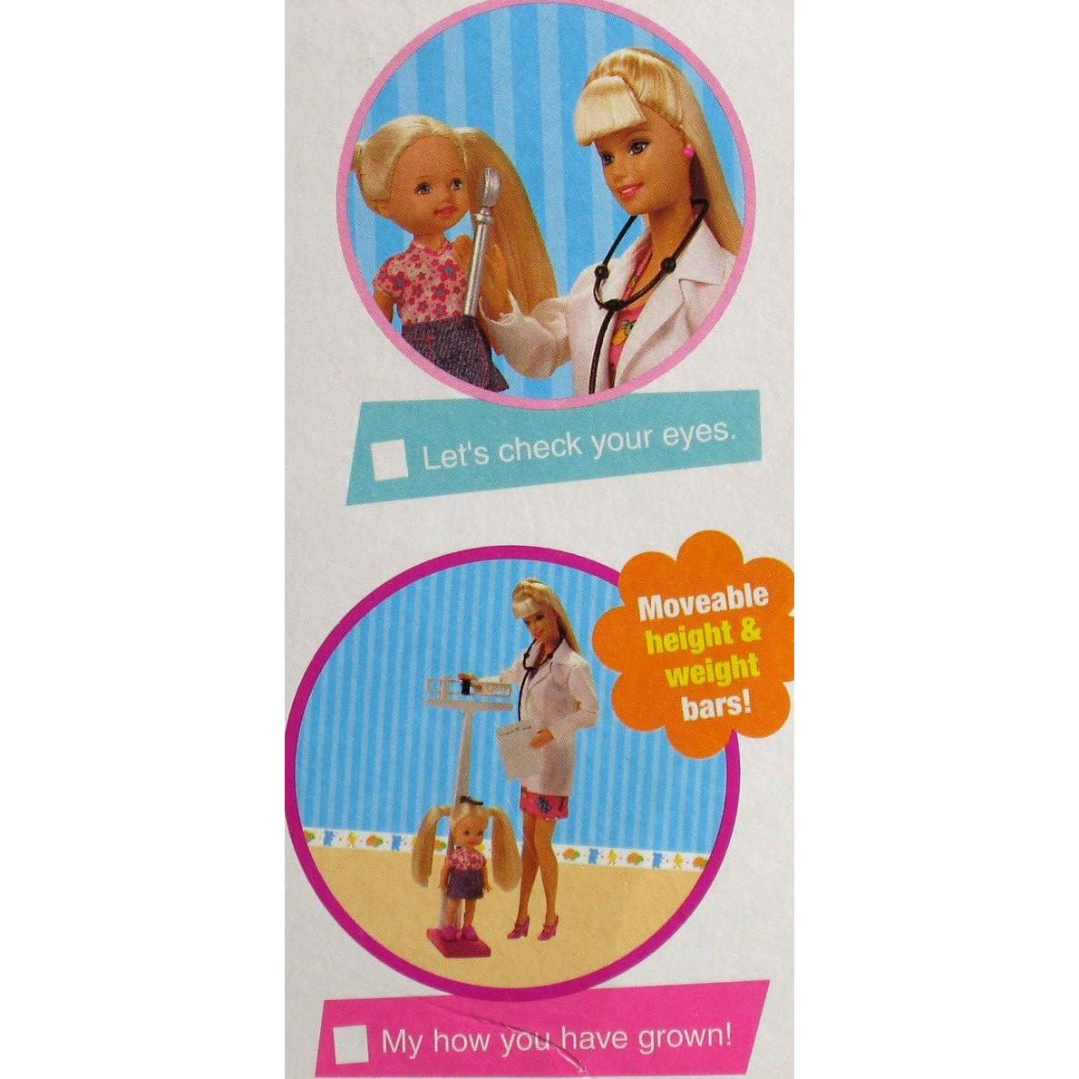 Barbie y Kelly Doctor Infantil Mattel 2000 - Muñecas y Accesorios