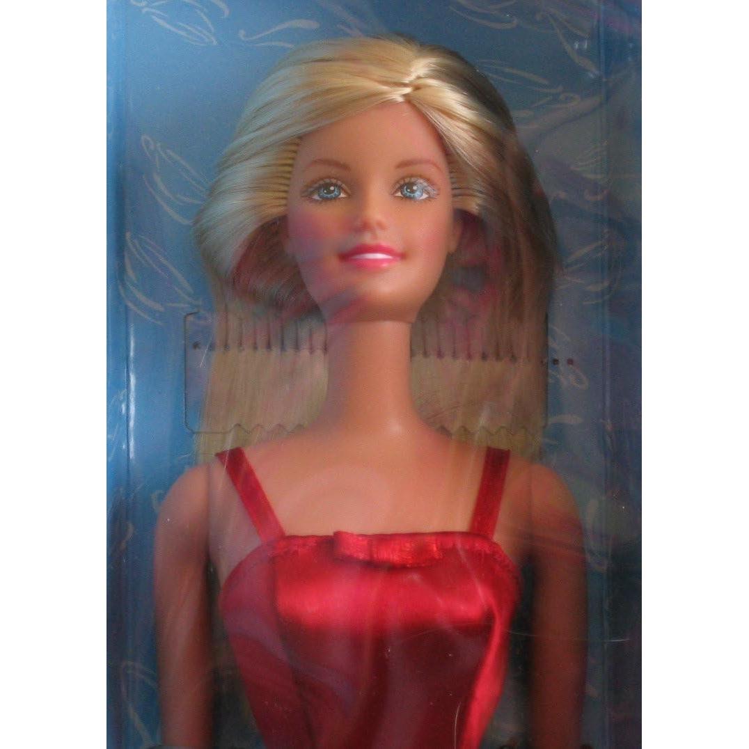 Muñeca Barbie Hora del Té con Juego de Té 4 Piezas Mattel