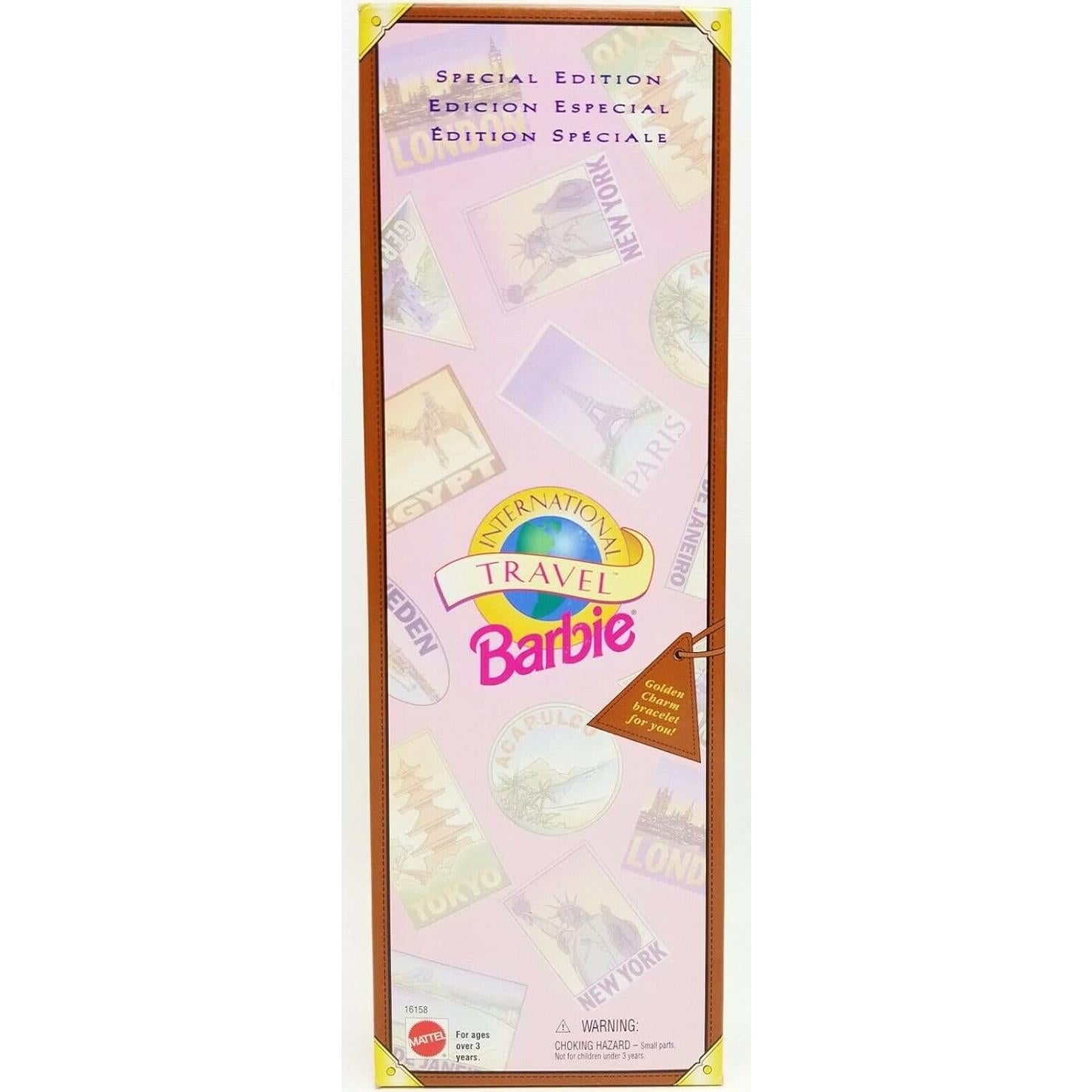 Muñeca Barbie Viaje Internacional 1995 Edición Especial