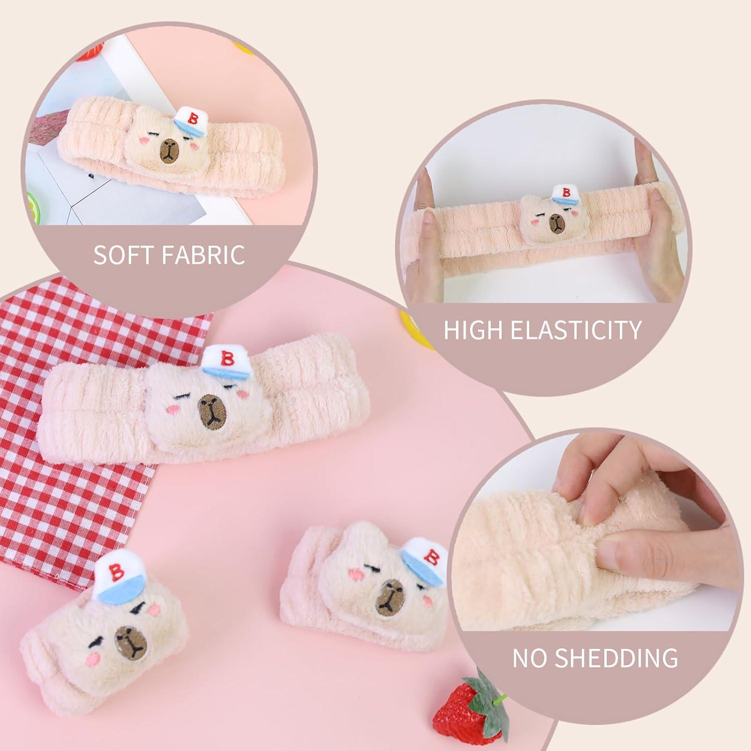 Conjunto Diadema y Pulsera Kawaii Shixinlai Beige