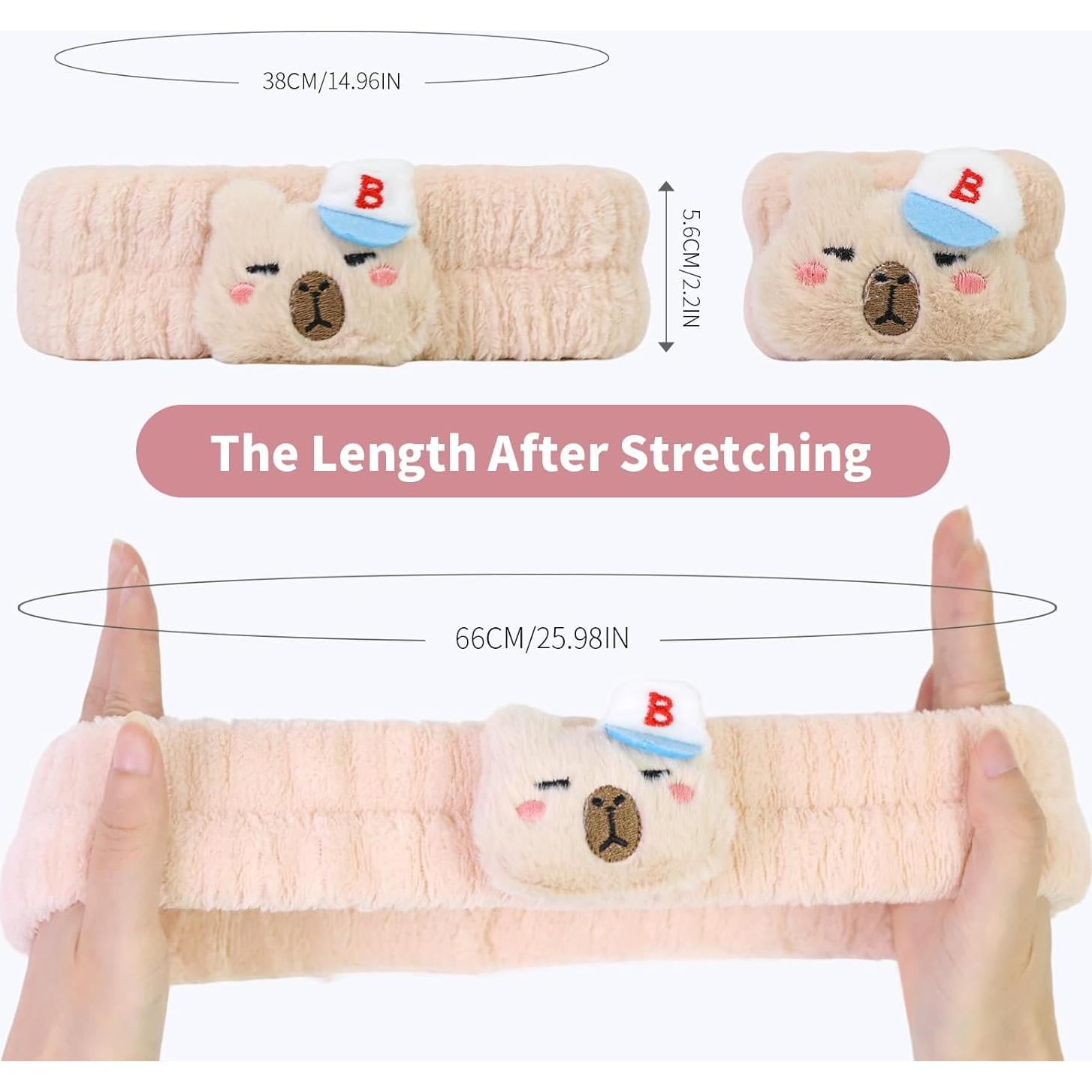 Conjunto Diadema y Pulsera Kawaii Shixinlai Beige