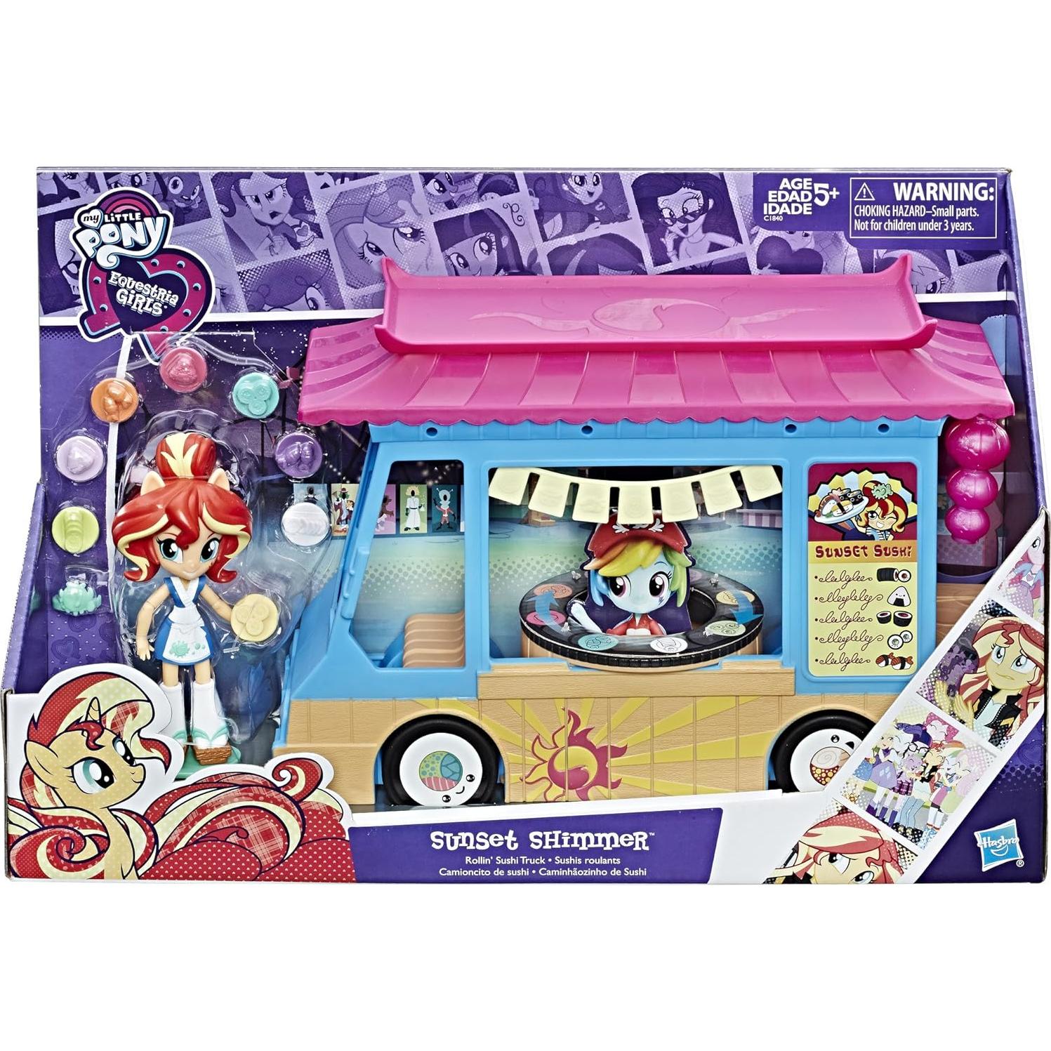 Mi Pequeño Pony Cami&oacute;n de Sushi Hasbro 12.1x40.6x26.7cm