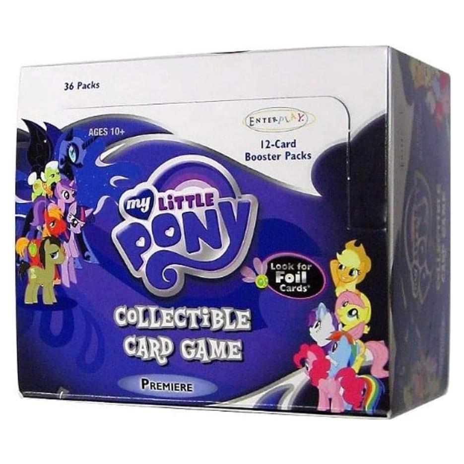 Juego de Cartas Coleccionables Mi Pequeño Pony - Caja de Refuerzo 36 Paquetes