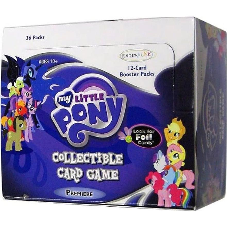 Juego de Cartas Coleccionables Mi Pequeño Pony - Caja de Refuerzo 36 Paquetes