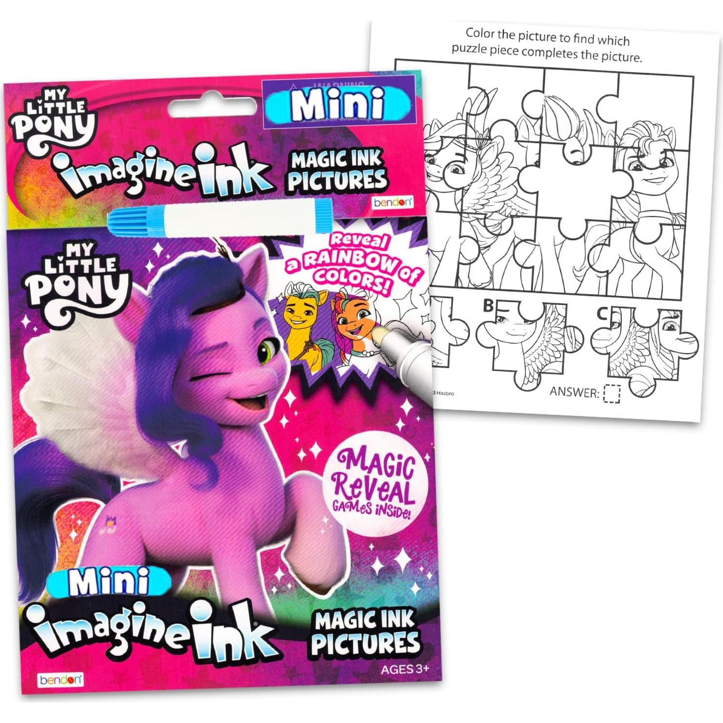 Conjunto de Pintura con Agua My Little Pony - Libro y Pincel