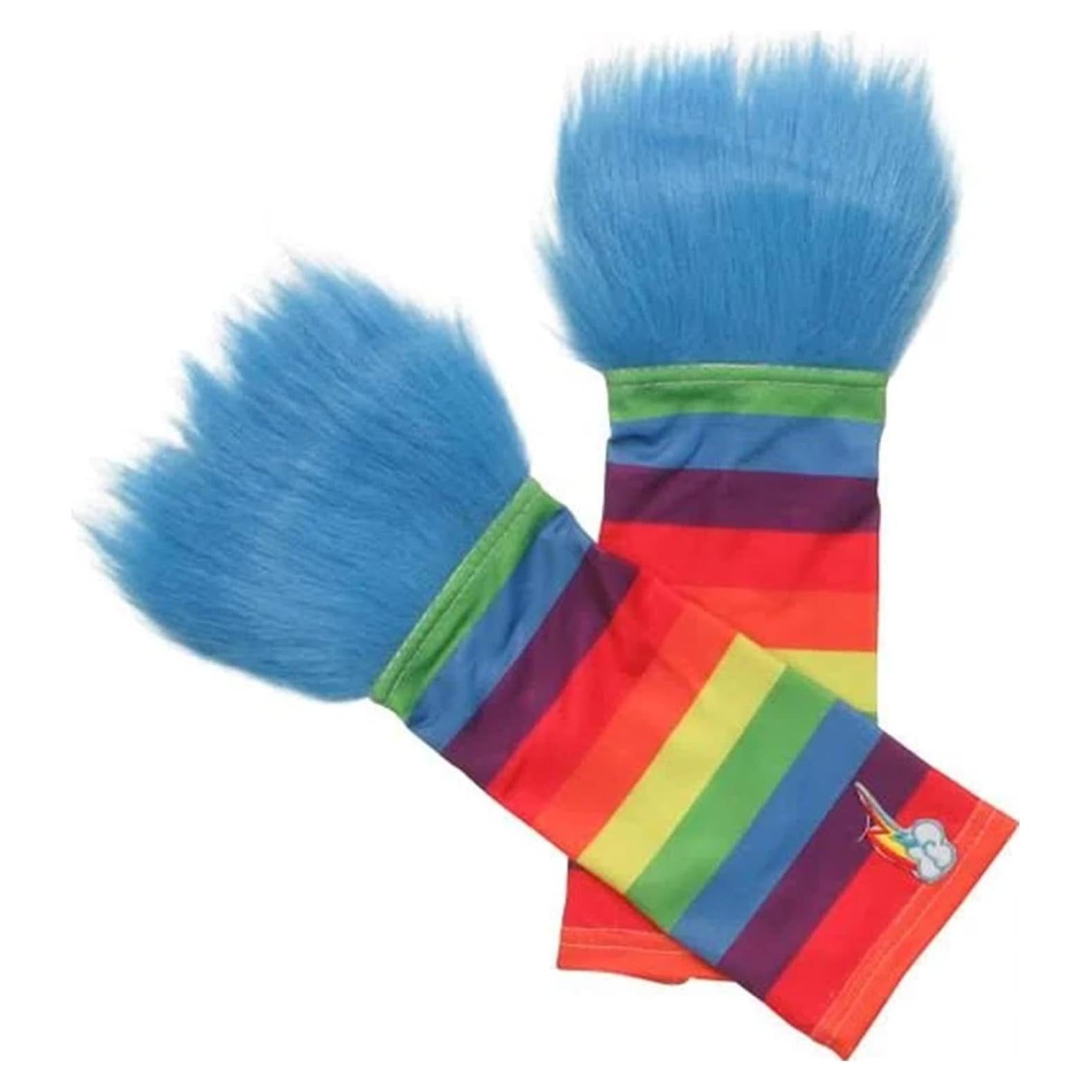 Guantes Disfraz Rainbow Dash Mi Pequeño Pony 100% Poliester