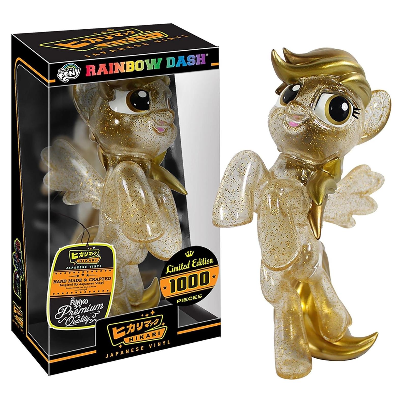 Figura de Vinilo Hikari Rainbow Dash Gold Dust Funko 26 cm