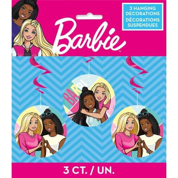 Suministros Fiesta Cumpleaños Barbie - Banner 1.83m, Decoraciones