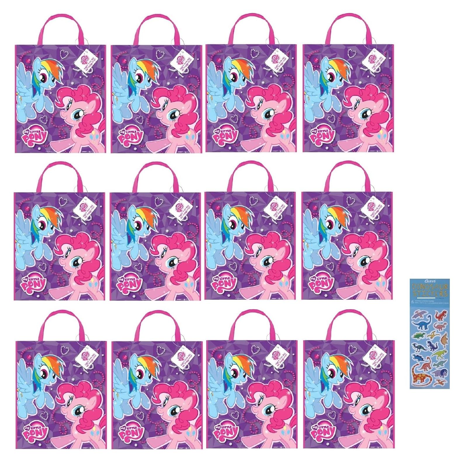 Paquete de Suministros para Fiestas My Little Pony 12 Bolsas 33x28cm