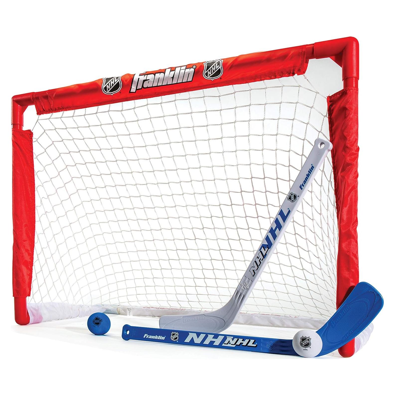 Set Mini Hockey Franklin Sports NHL - Meta, Palos y Pelotas