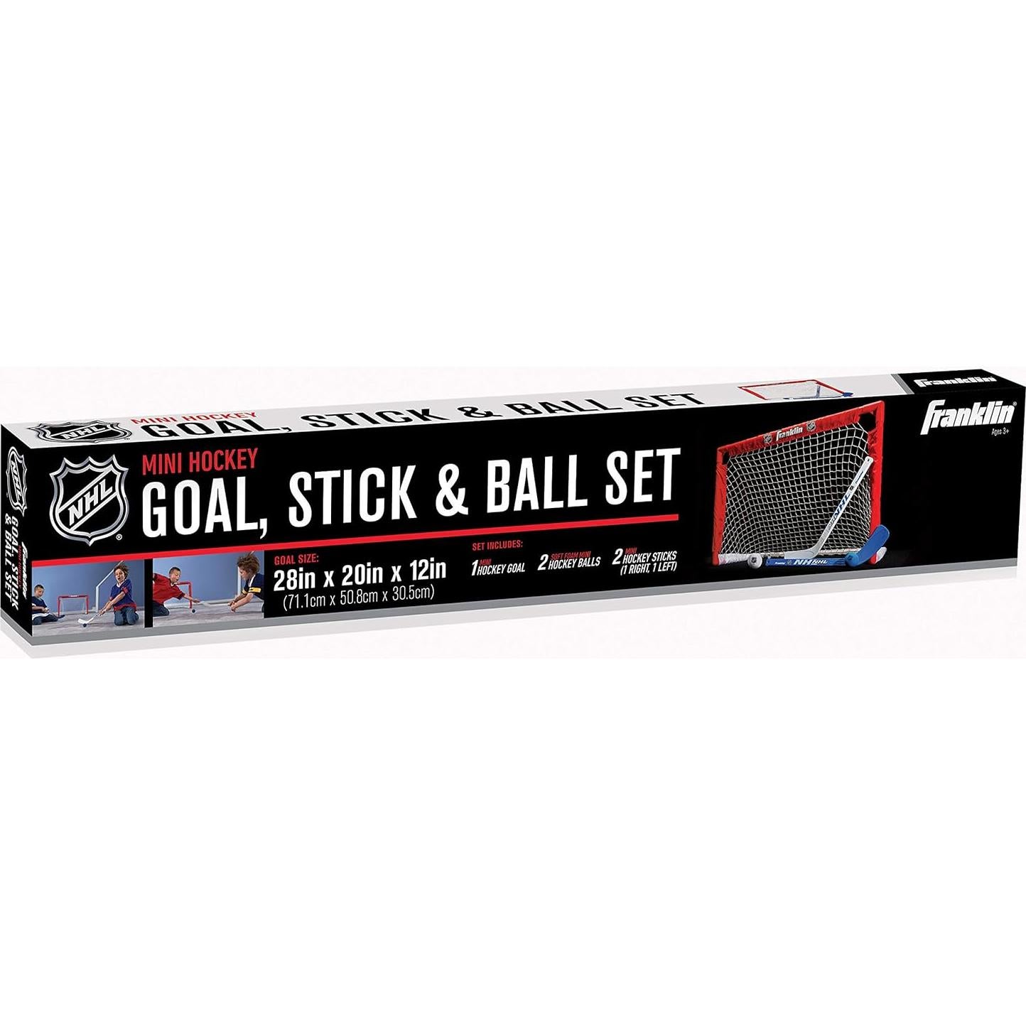 Set Mini Hockey Franklin Sports NHL - Meta, Palos y Pelotas