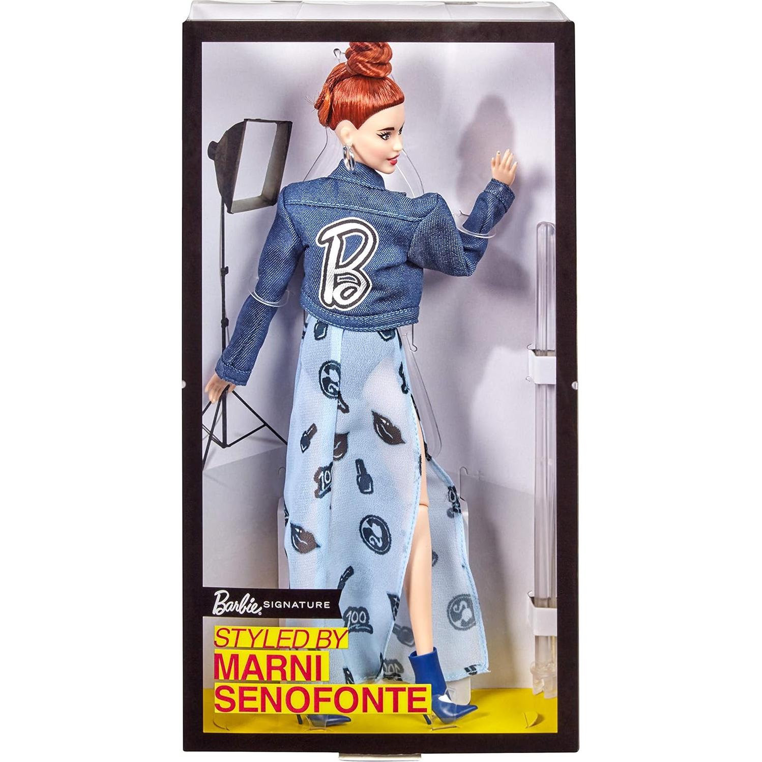 Muñeca Barbie Estilizada Marni Senofonte - Chaqueta y Vestido