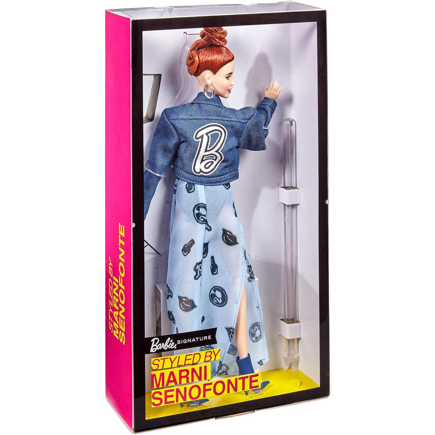Muñeca Barbie Estilizada Marni Senofonte - Chaqueta y Vestido