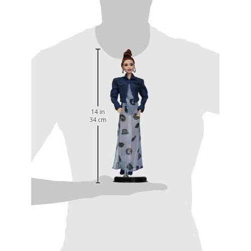 Muñeca Barbie Estilizada Marni Senofonte - Chaqueta y Vestido