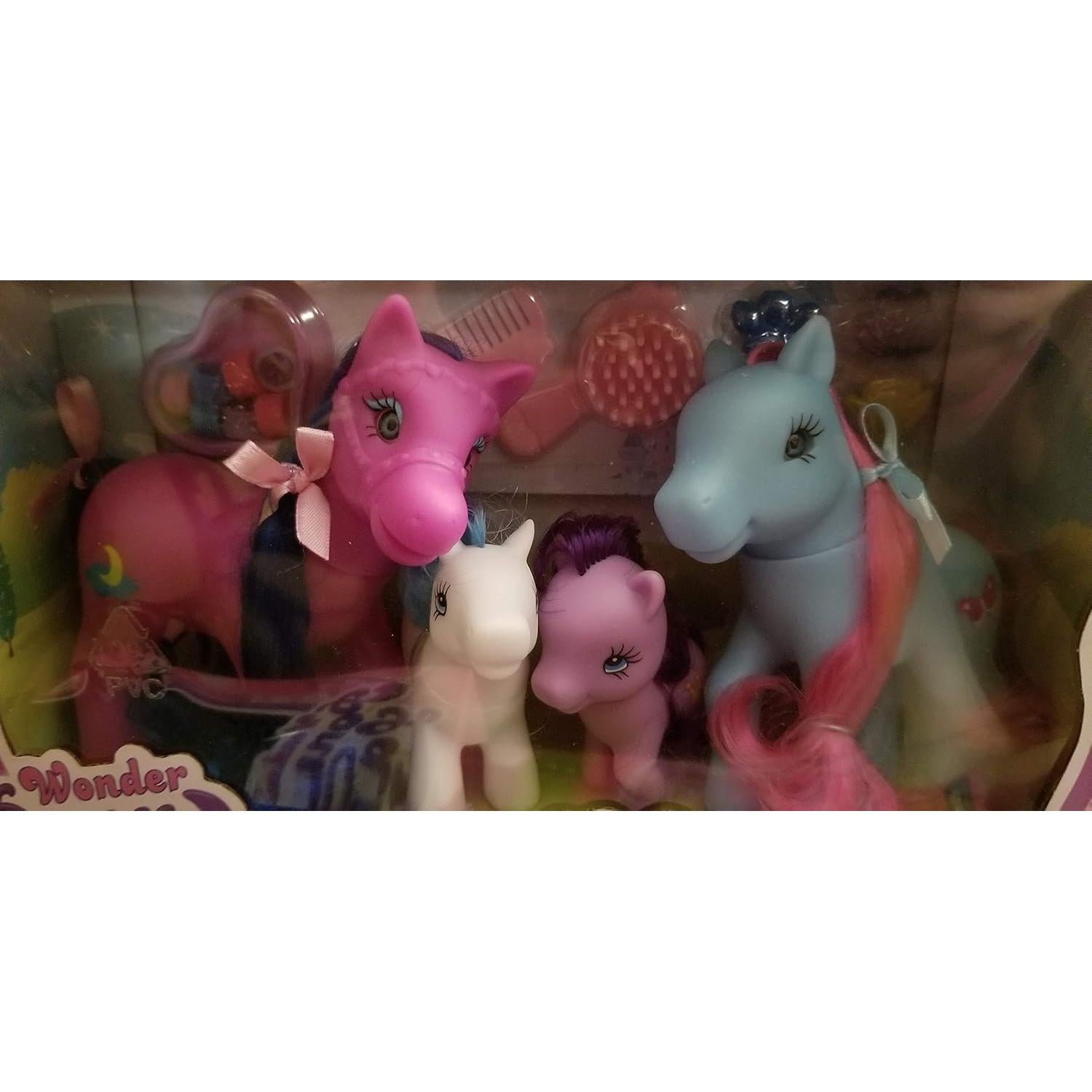 Conjunto de Ponis Little Pony GIGO - 15 Piezas, 12.7 cm