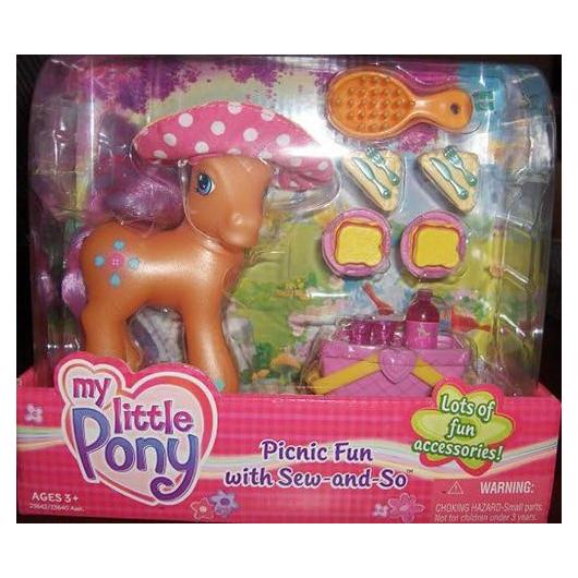 Mi Pequeño Pony Picnic Diversión Hasbro Sew-and-So