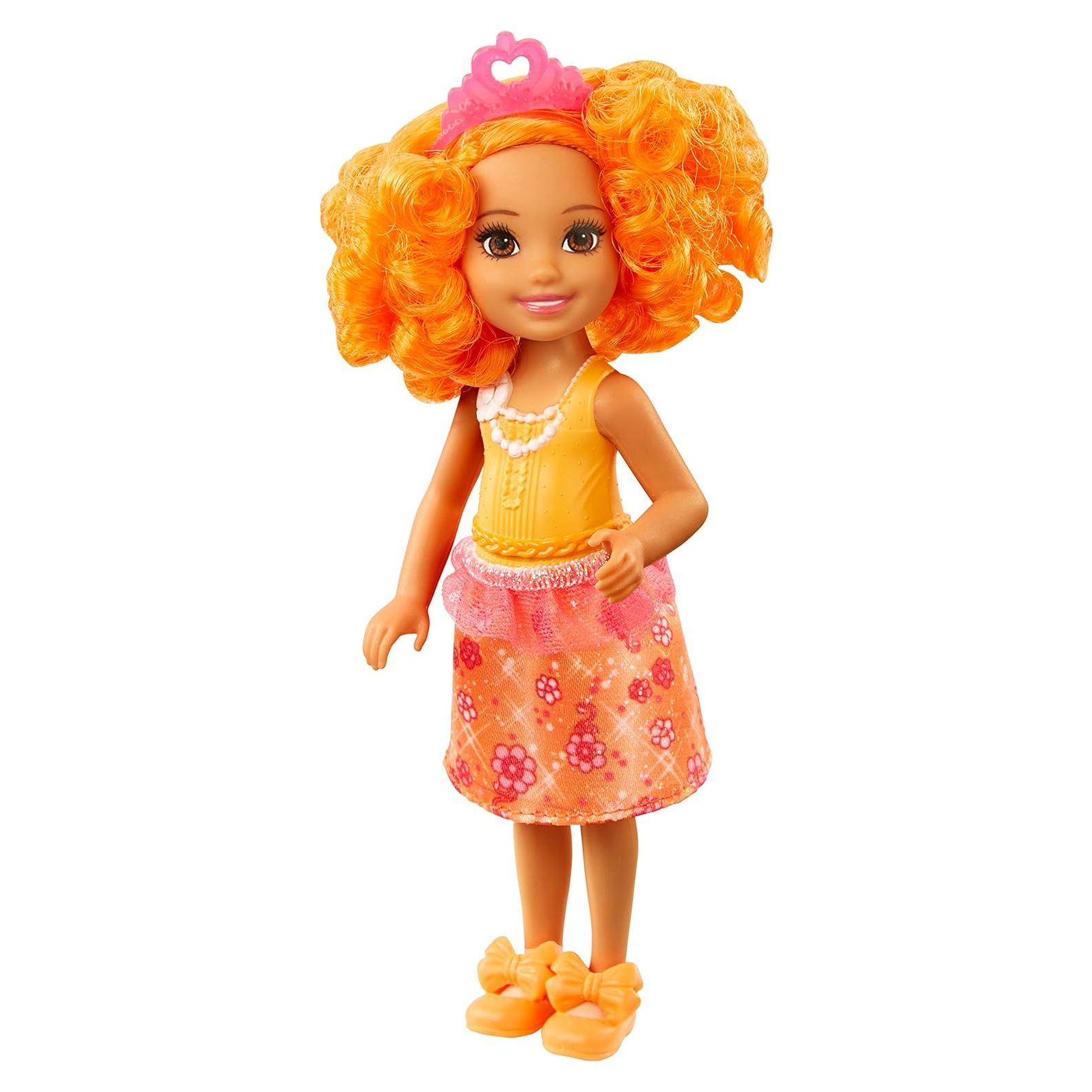 Muñeca Barbie Dreamtopia Rainbow Cove Naranja - 300g