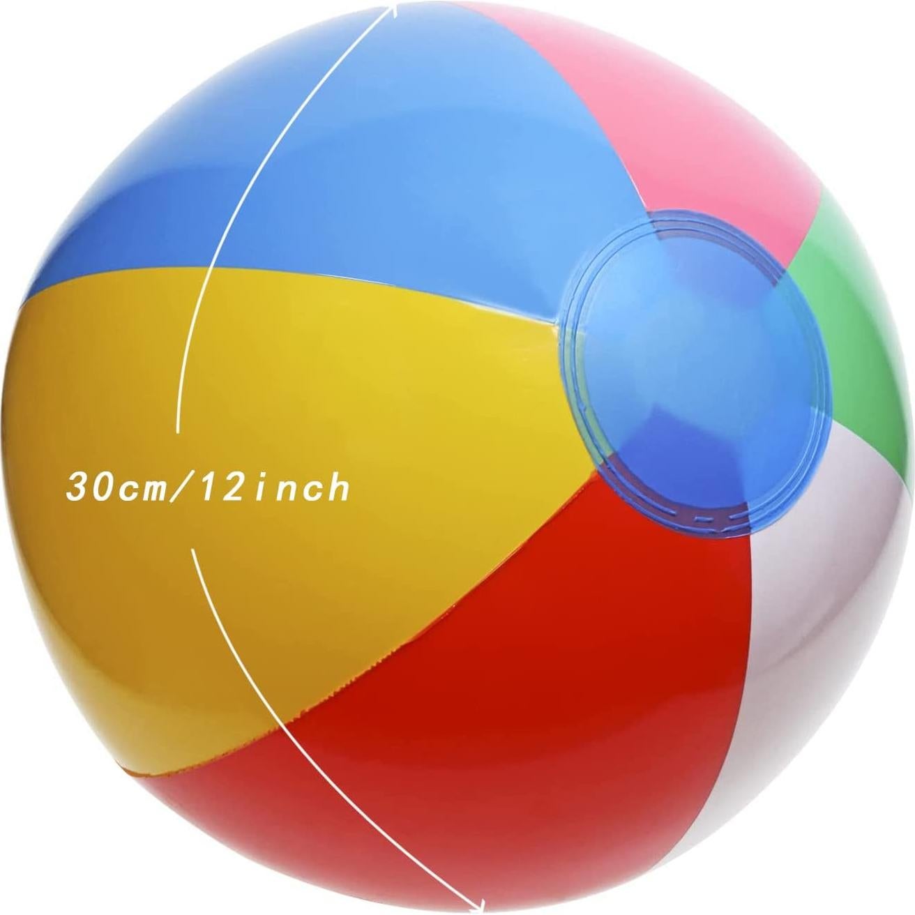 Pelotas de Playa PENTA ANGEL 30cm 2PCS Arcoíris Inflables