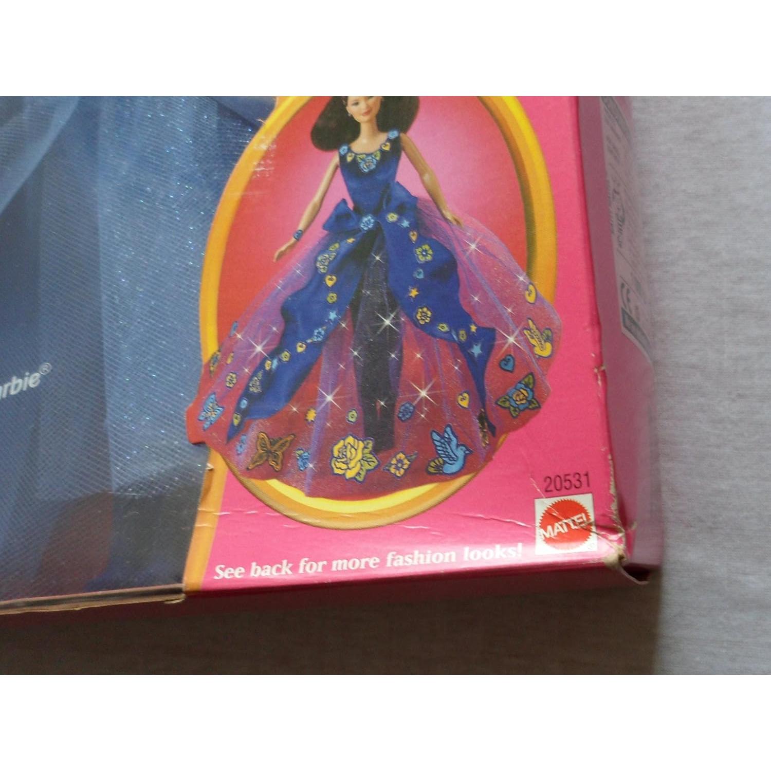 Muñeca Kira de Barbie 1998 - Vestido Azul y Pegatinas