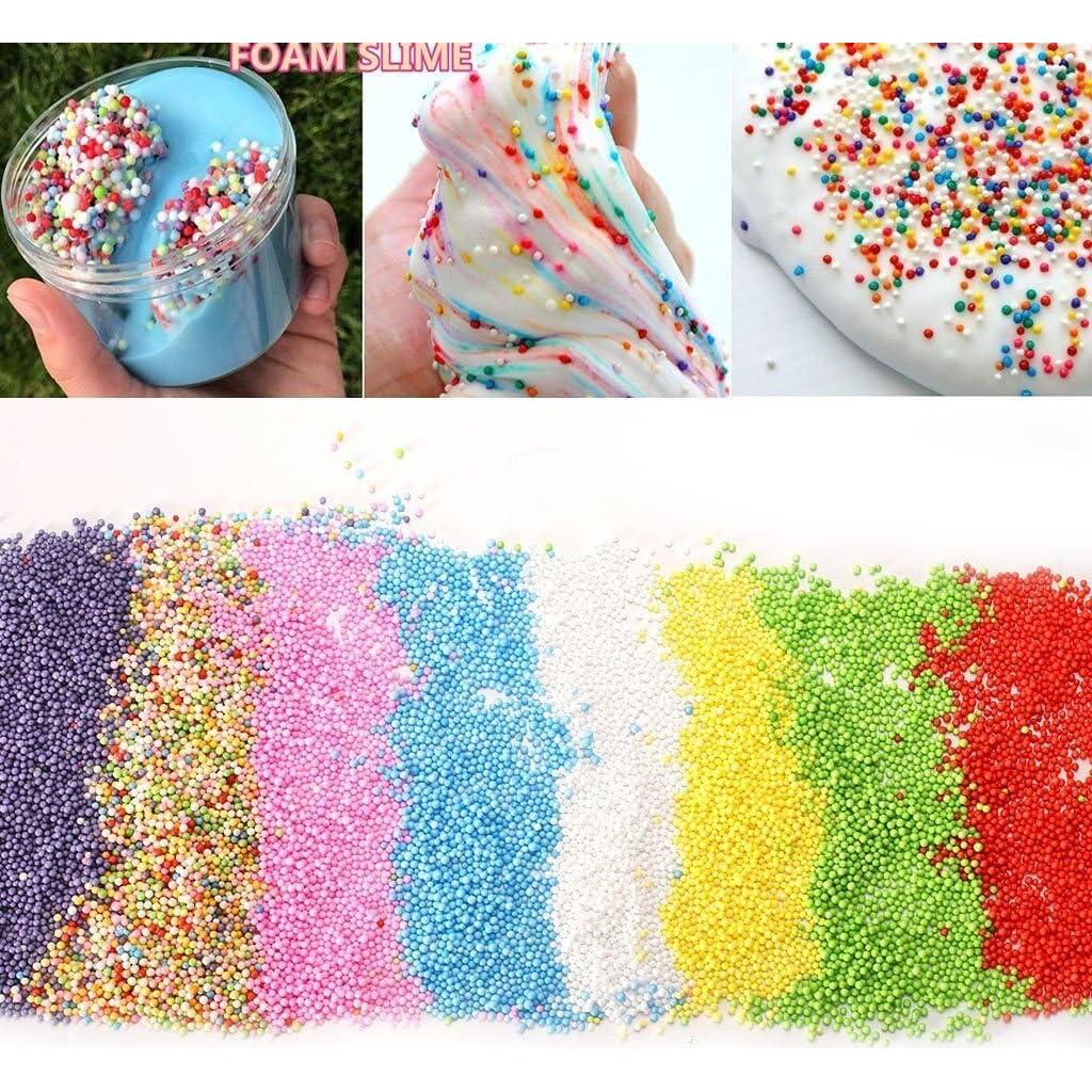 Mini Bolas de Espuma DECORA 240000 Piezas 2-3mm 12 Colores