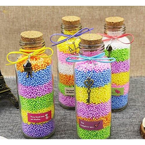 Mini Bolas de Espuma DECORA 240000 Piezas 2-3mm 12 Colores