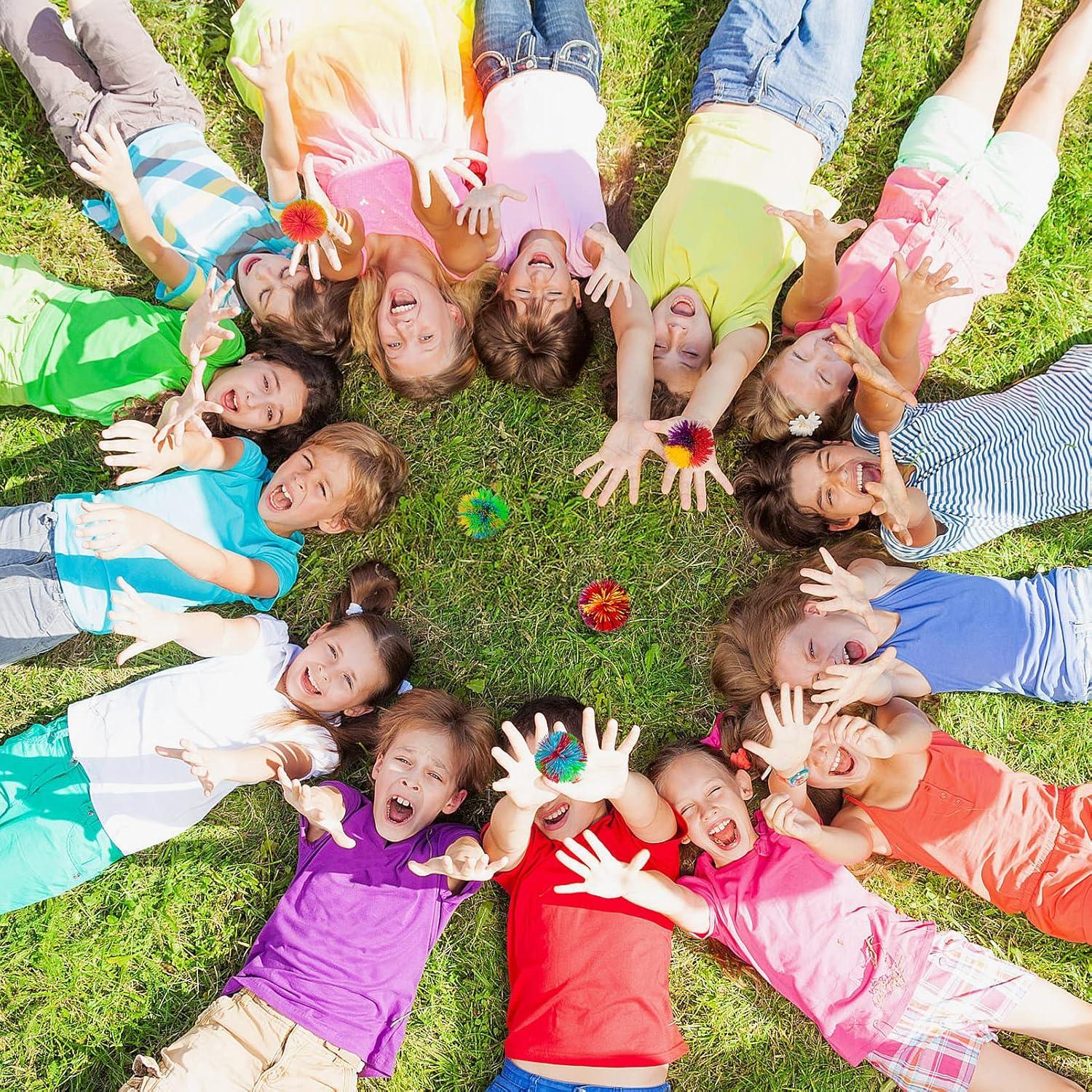 Paquete de 5 Pelotas Sensoriales Hibery Antiestrés 6.86 cm