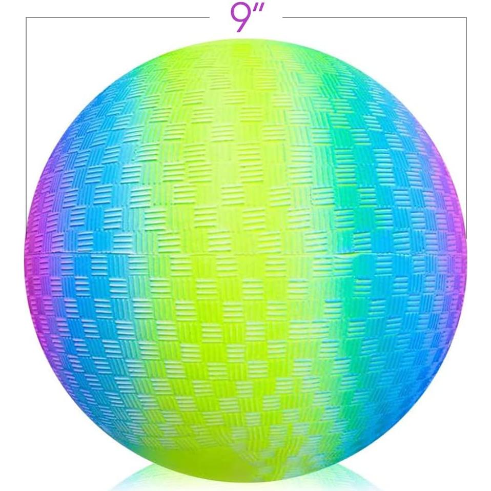 Bola de Juego Arcoíris ArtCreativity 22,86 cm con Bomba