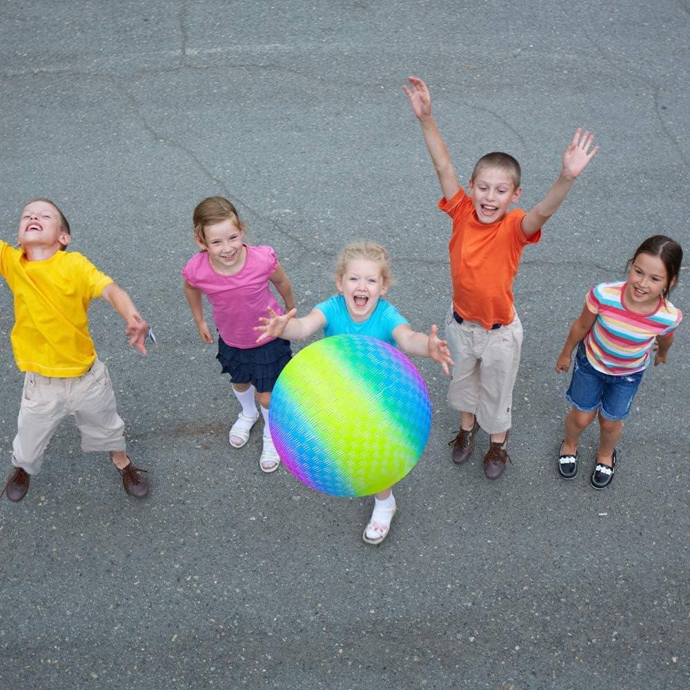 Bola de Juego Arcoíris ArtCreativity 22,86 cm con Bomba